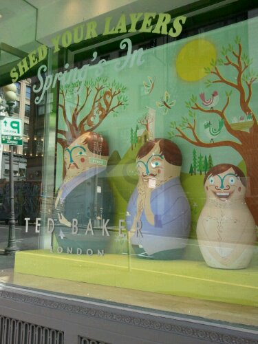 Window Dressing: Ted Baker