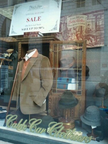 Window Dressing: Cable Car Clothiers