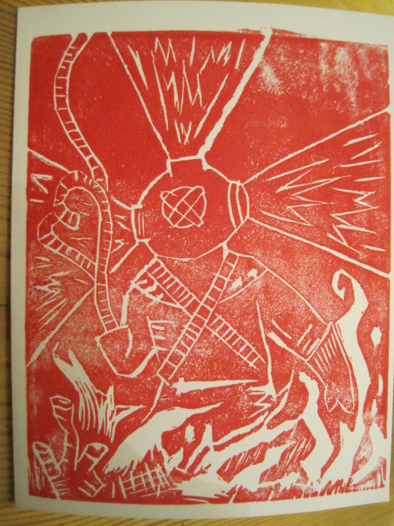 Linoleum Block Printing- Pt. 2