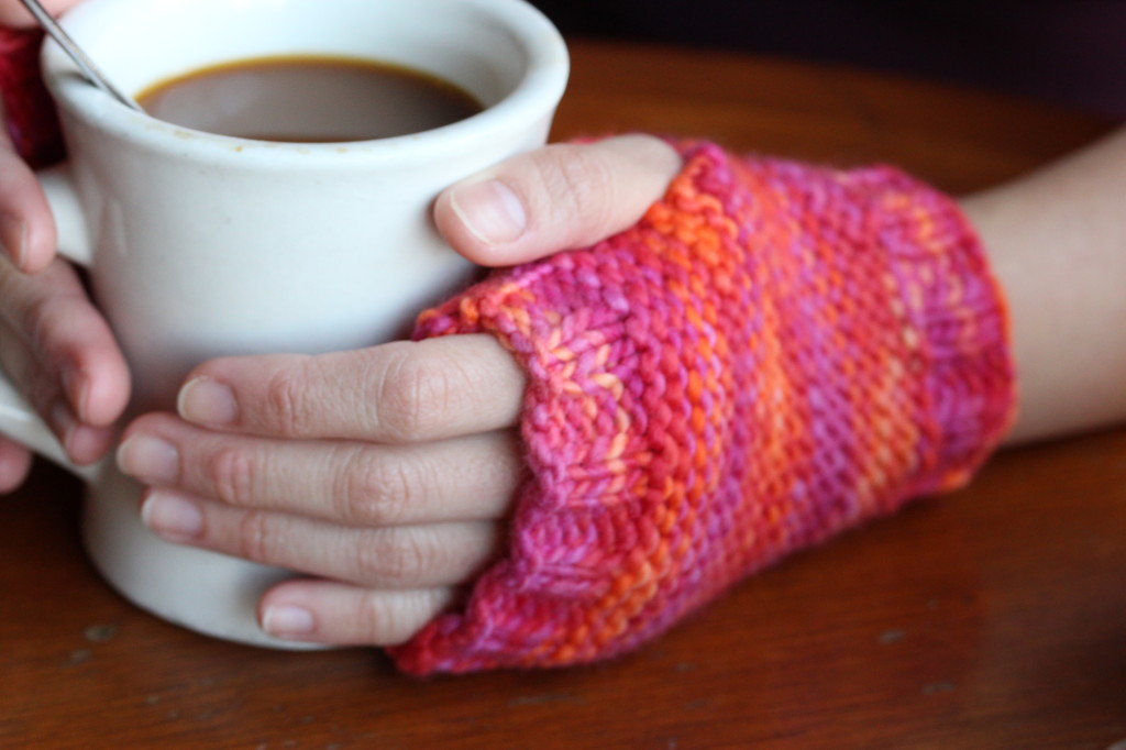 Knit: Dexter Fingerless Mitts