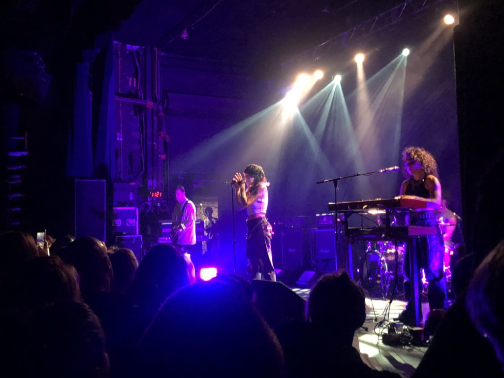 Sleigh Bells performing at the TLA